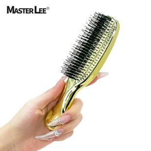 MASTERLEE宙斯顺发梳高颅顶直发梳子蓬松头发造型按摩梳子通用梳