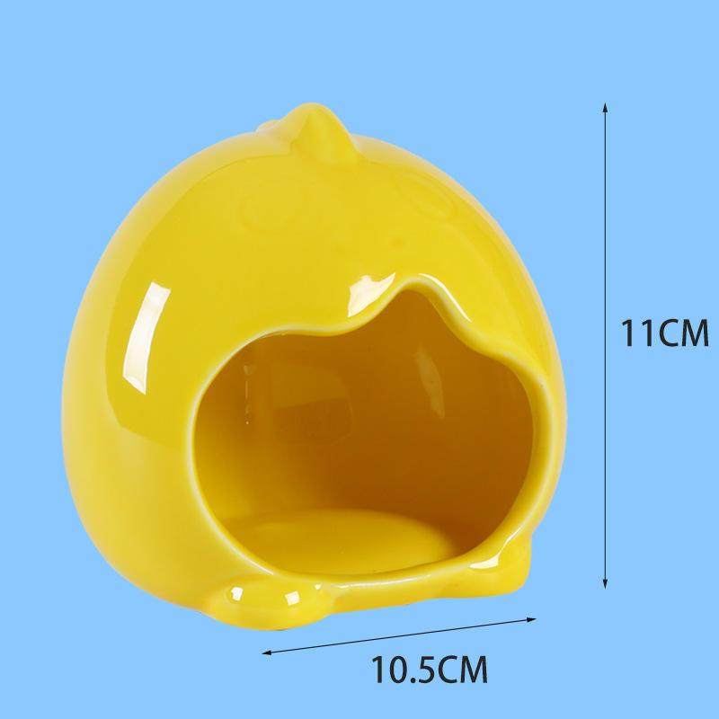 夏季仓鼠陶瓷降暑窝金丝熊躲避屋散热降温小宠冰屋仓鼠窝厂家爆款