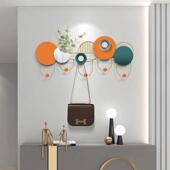 创意免打孔玄关挂钩进门墙上收纳黏钩轻奢入户门后衣帽钩挂衣服架