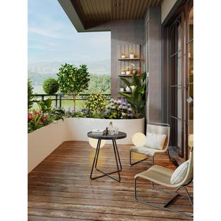 不锈钢花箱室内外阳台花箱定制楼顶露台庭院组合种植箱卡台阶花池