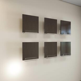 瓷砖样块色板卡槽展示架壁挂式木地板石材试用包压克力陈列架