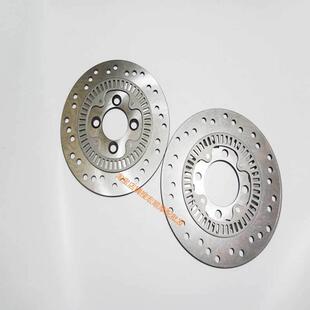 适用钱江鸿125踏板摩托车QJ125T-6J/6C前后刹车盘碟刹盘ABS款CBS