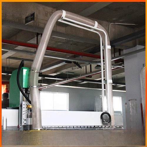 雕刻机真空管支架三/四工序切割除尘真空管专用支架雕刻机配件