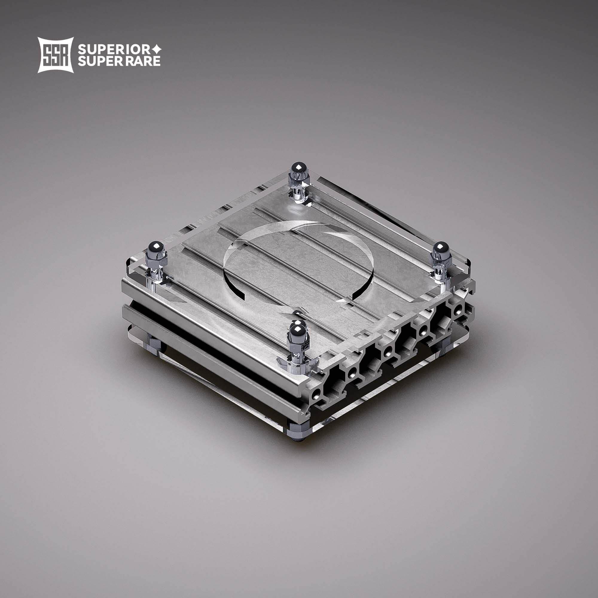 【SSR】粉锤咖啡工具收纳架铝合金亚克力模块化吧台布粉针置物架