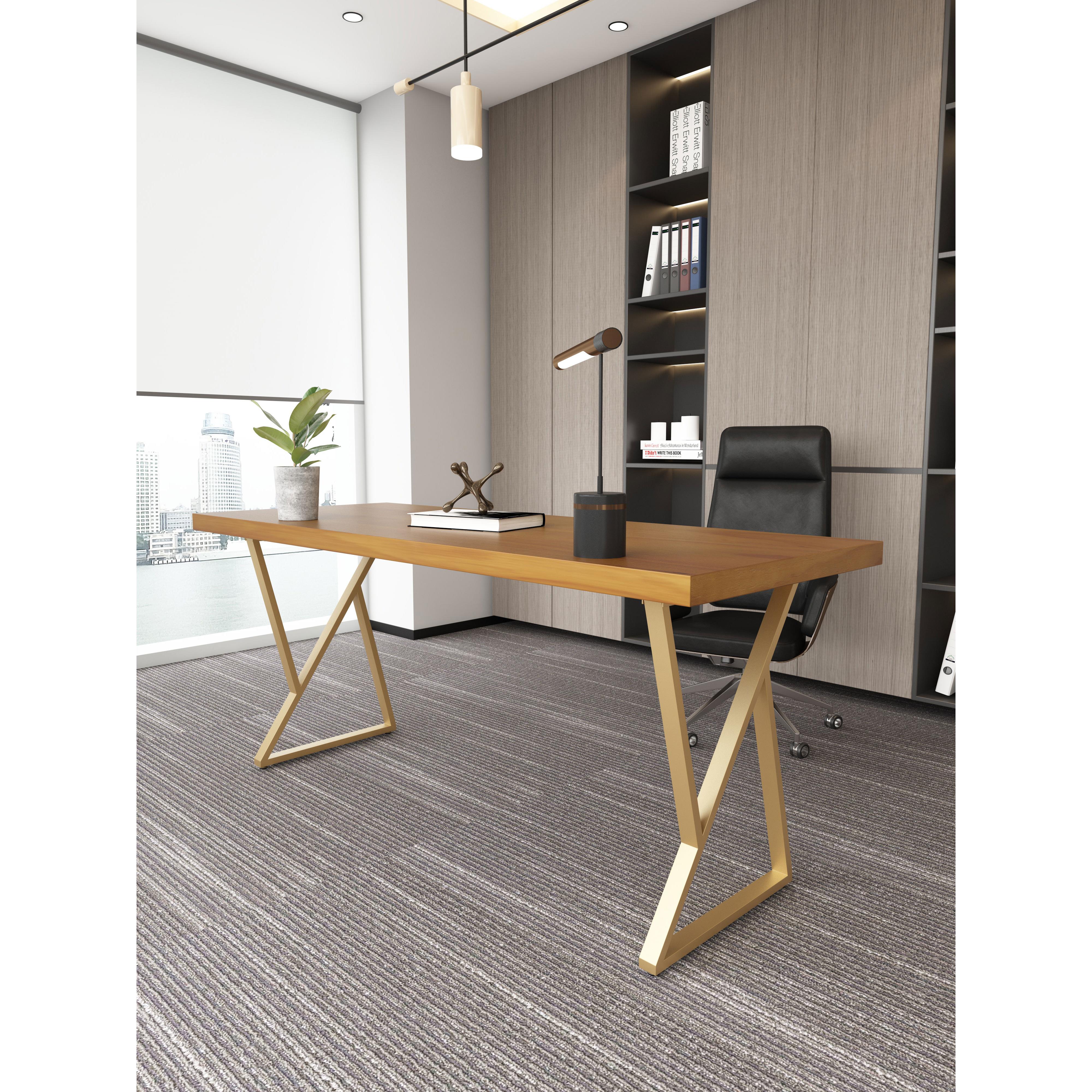 定制铁艺桌脚梳妆台支架碳钢桌腿工作台会议桌脚架子餐桌脚支撑腿