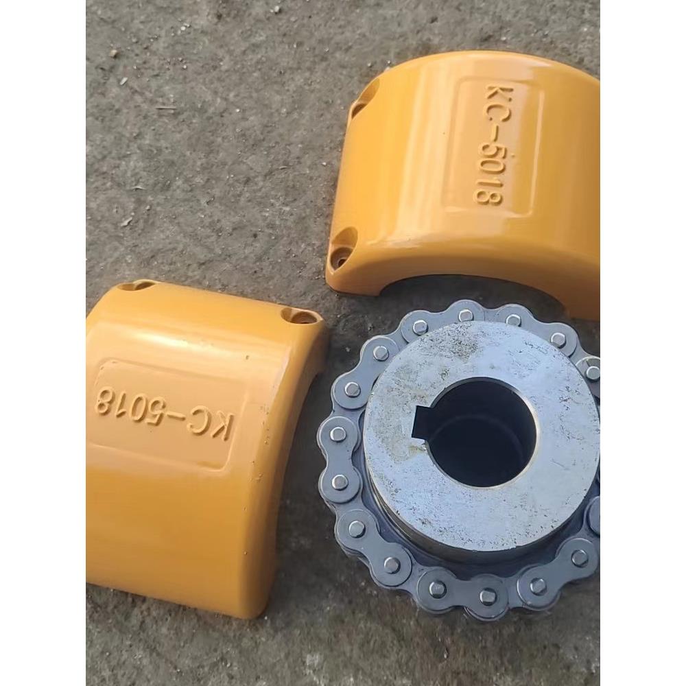 KC8022炼条联轴器GL9铝壳滚子炼齿轮连接孔50至90现货包邮大扭矩