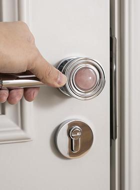 indoors法式覆古银色黄铜房门锁室内卧室房间门锁木门把手两件式