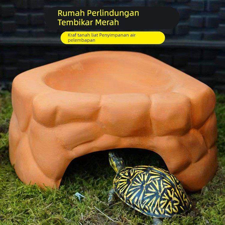 全陶土陶器乌龟躲避洞穴加湿蓄水躲避屋窝爬宠爬虫加湿黄缘箱龟,宠物/宠物食品及用品,爬宠躲避/造景,淘宝优惠券,粉丝福利购,淘宝优惠卷