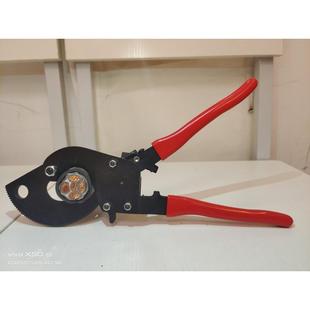 VC30棘轮式 剪电缆剪刀手动齿轮钢绞线断线钳线缆剪切J40J52J75J95