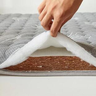 定制椰棕硬床垫可折叠学生宿舍75x180x8085x190x90x200上下铺垫被