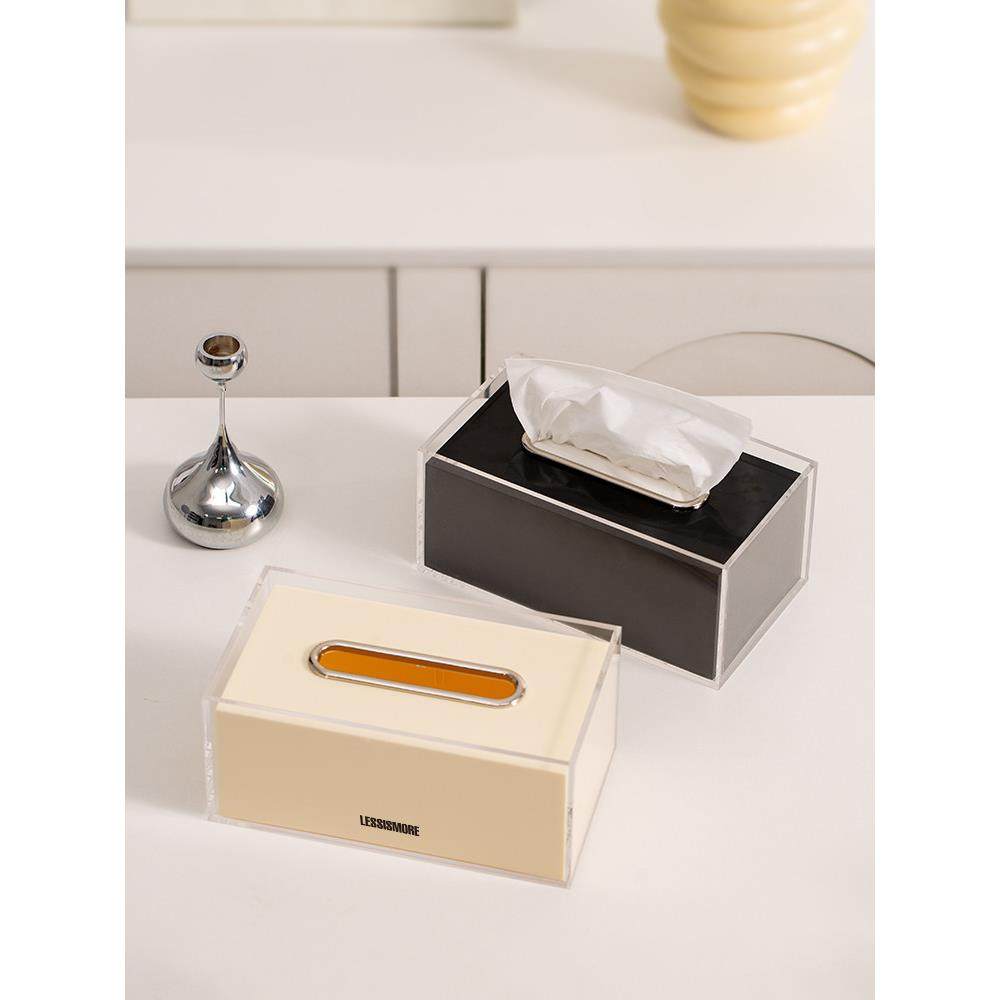 Epeiushome丙烯酸纸巾盒家庭咖啡桌纸巾盒可移动的豪华斯堪的纳维,收纳整理,纸巾盒,淘宝优惠券,粉丝福利购,淘宝优惠卷