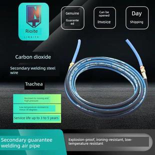 二保焊机气管高压钢丝二氧化碳气保焊接气管用6mm耐烫耐高压气管