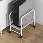 电脑主机托架桌下台式 机箱底座增高托盘可调节升降移动放置物架子