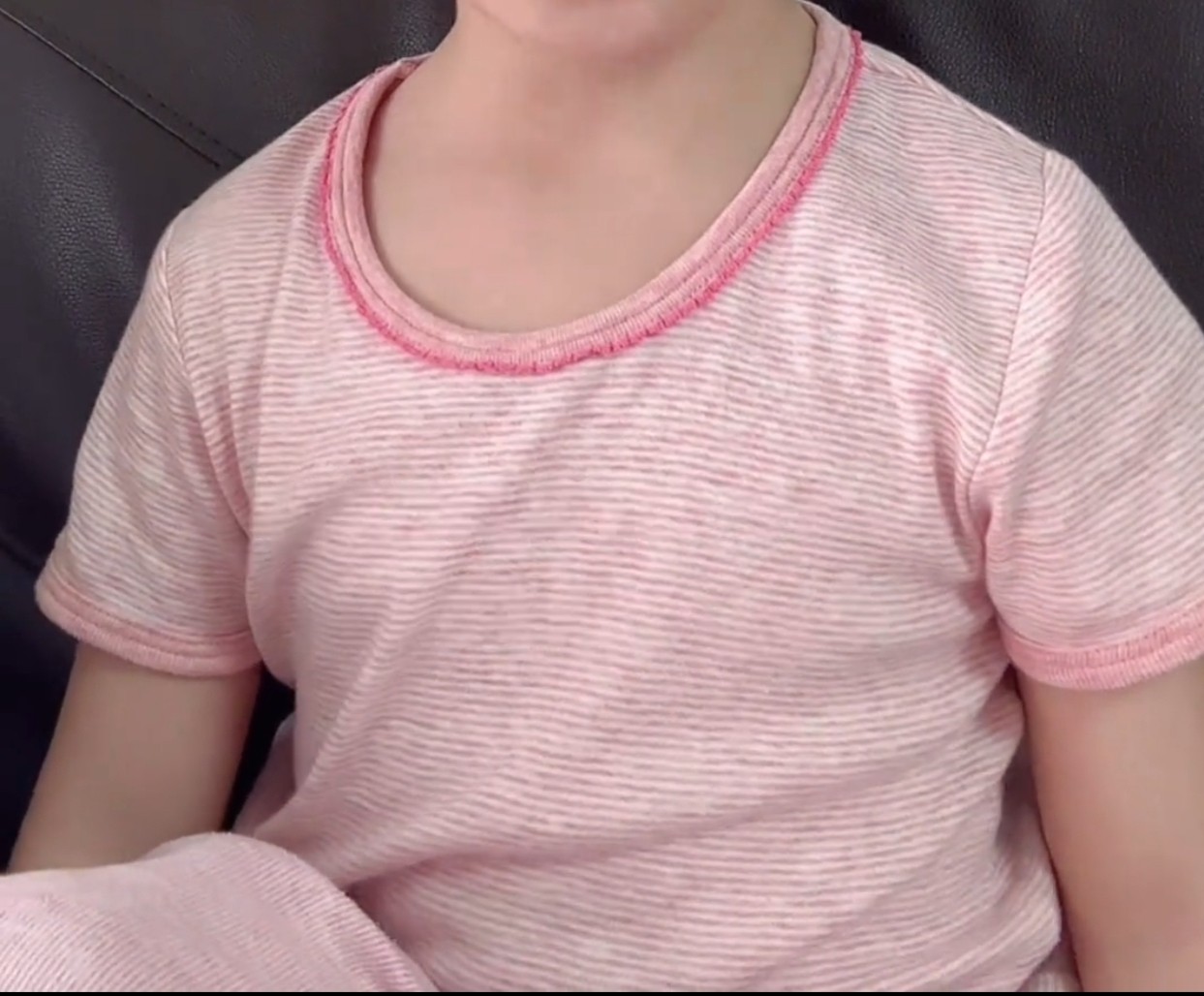 儿童纯棉睡衣夏短袖薄款女宝宝睡裙婴儿哈衣爬服公主风家居空调服