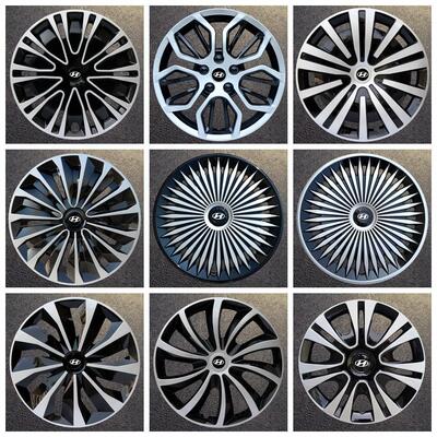 适用于现代Reina Accent轿车轮毂盖轮毂盖钢环盖轮毂盖14英寸改装