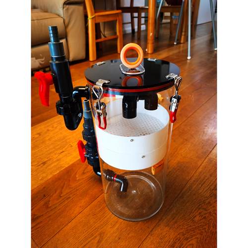 干湿分离过滤桶，前置桶，鱼缸外置无动力过滤桶。