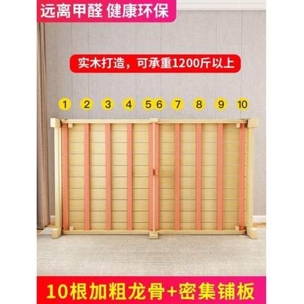 折叠床实木90cm单人床办公室午休床家用1.2米硬板木质床租房小床