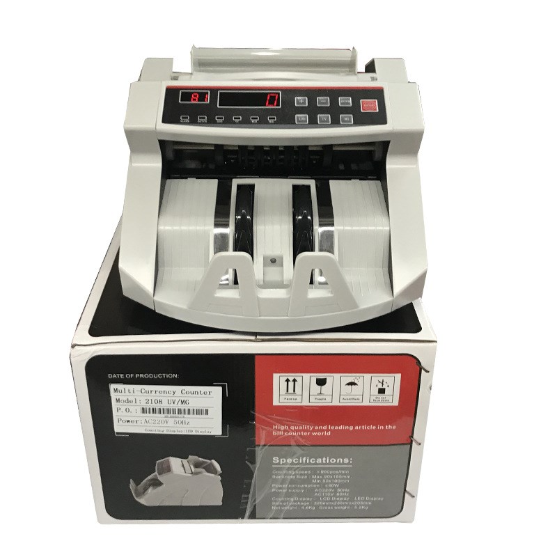 菲律宾点a钞机2108比索台币鉴别仪抓假点钞机验钞机英文外币点钞