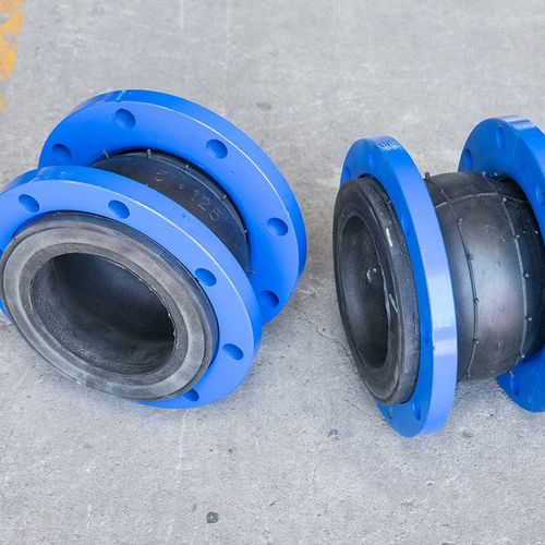 橡胶软连接dn200可曲挠橡胶接头非标可定法兰橡S胶可曲挠橡胶软接