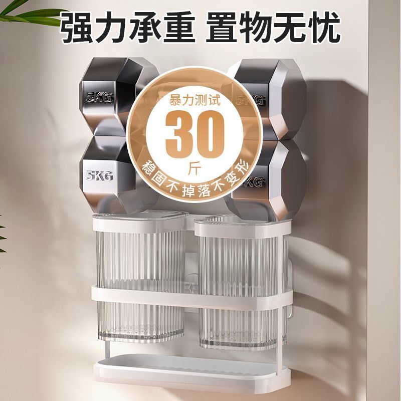 厨房筷子置物架壁k挂款家用筷子筒新款亚克力勺子沥水筷子篓收纳