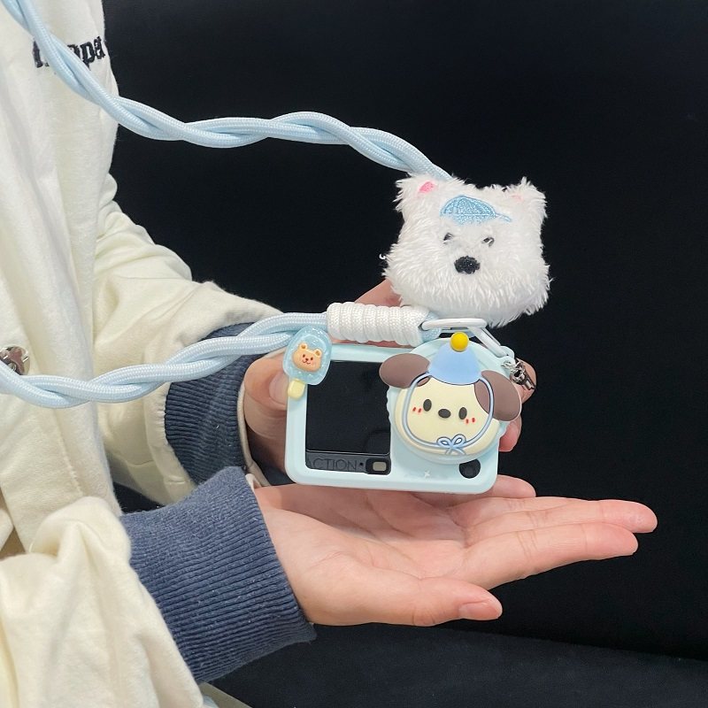 卡通小狗适用大疆action6/5pro/4/3运动相机保护套硅胶公仔挂绳女,3C数码配件,运动相机保护套/壳,淘宝优惠券,粉丝福利购,淘宝优惠卷