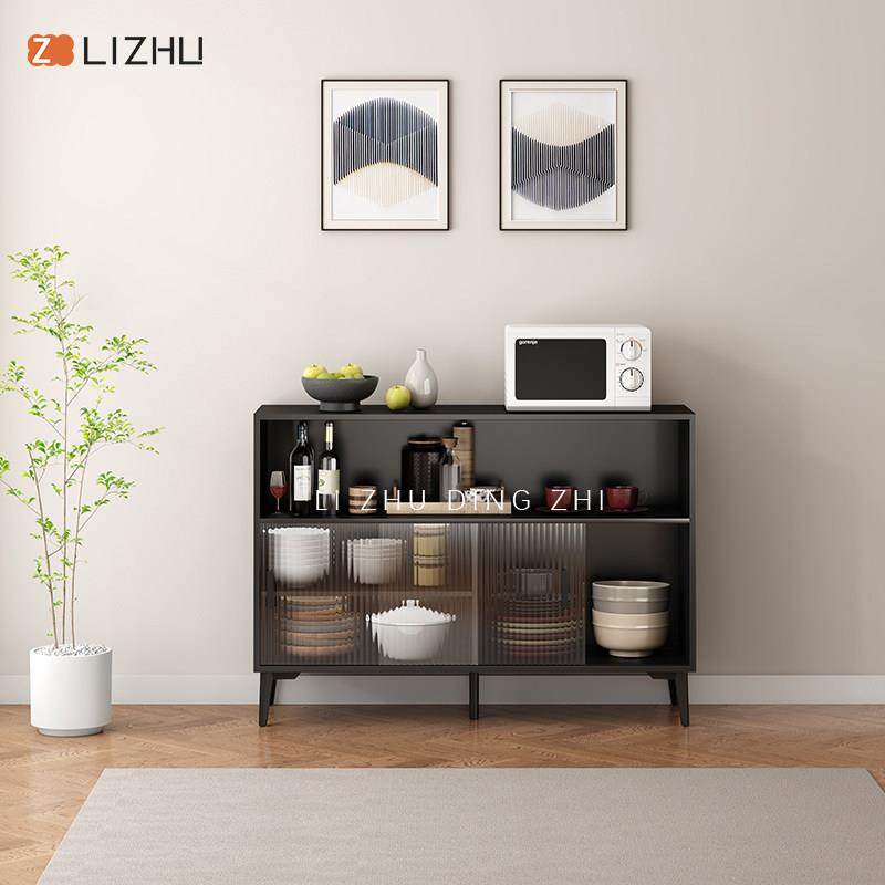 北欧简约日式餐边柜一体靠墙小户型客厅茶水柜家用客厅收纳储物柜,住宅家具,餐边柜,淘宝优惠券,粉丝福利购,淘宝优惠卷