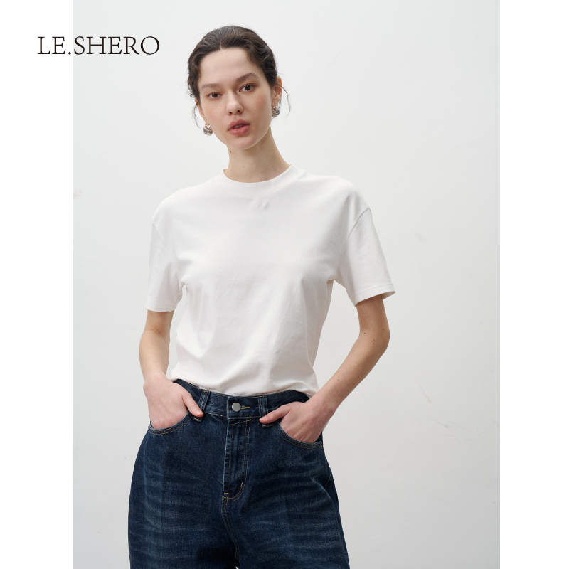 T恤百搭短袖基础LE.SHERO