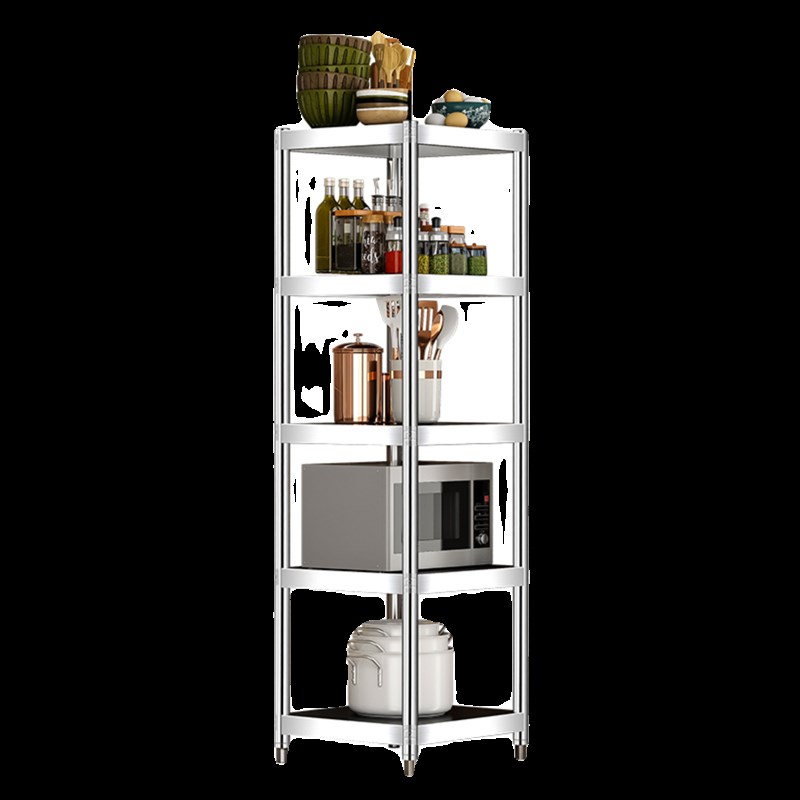 30x30宽35x35夹缝45不锈钢40x40正方形60x50S厨房置物架锅碗储物