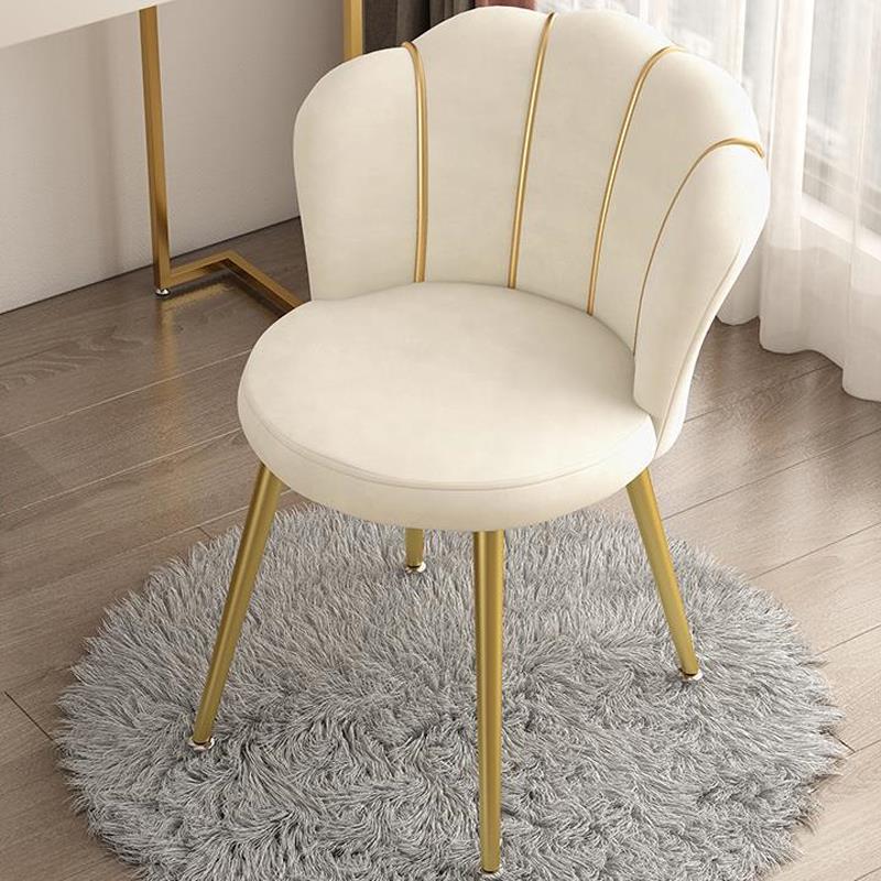 轻奢化妆椅女生卧室化妆凳化妆椅网红化妆台椅子简约美甲靠背凳子