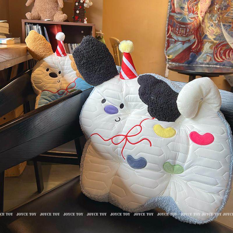 可爱小狗坐垫椅子办公室夏季久坐屁股垫冰丝乳胶垫学生宿舍夏季软,居家布艺,椅垫,淘宝优惠券,粉丝福利购,淘宝优惠卷