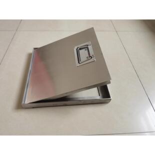 不锈钢井盖方形嵌入式盖板污水雨水窨井盖弱电通信防盗盖板取水