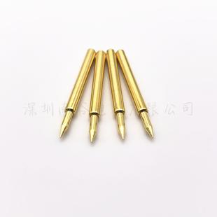 3.16 BG45 1.96mm镀金尖头 测试探针 36.5mm UB189 华荣镀金 B400