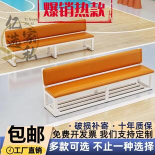 软包长条凳带靠背换鞋凳长条沙发凳等候椅输液椅诊所长椅长条椅子
