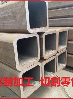 无缝方管薄厚壁碳钢20#Q345B材质可切割加工定制伸缩臂空心管切零