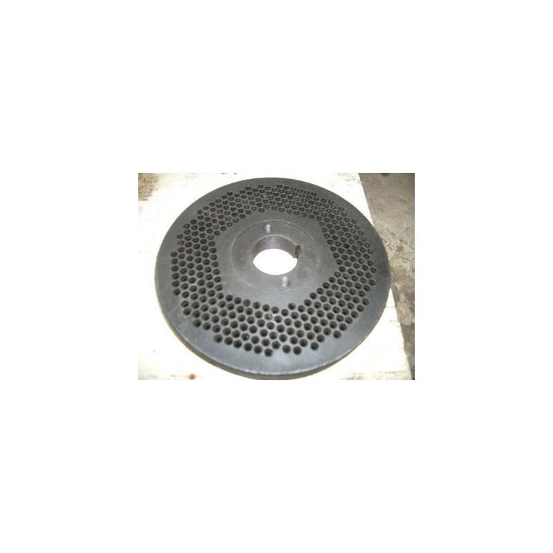 饲料颗粒机磨盘配件/制粒机模盘/硅锰合金钢加厚磨盘支持厂家研磨