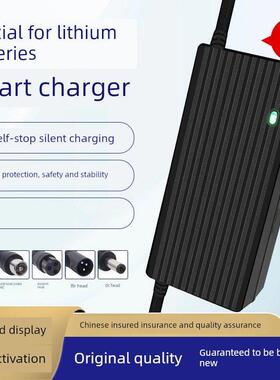 锂电池充电器电瓶车48V3A 36V2A 24V2A 电动车滑板车代驾车通用