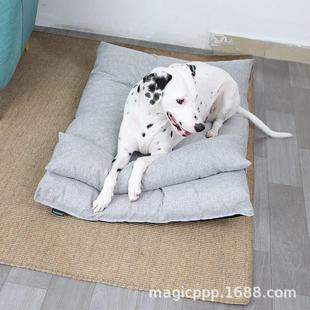 狗狗垫子小型中型大型犬泰迪金毛宠物睡垫可拆洗耐咬狗窝睡觉用垫