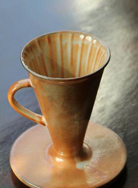 菱干领真野烧V30手冲咖啡过滤杯V60陶瓷杯个性化风格