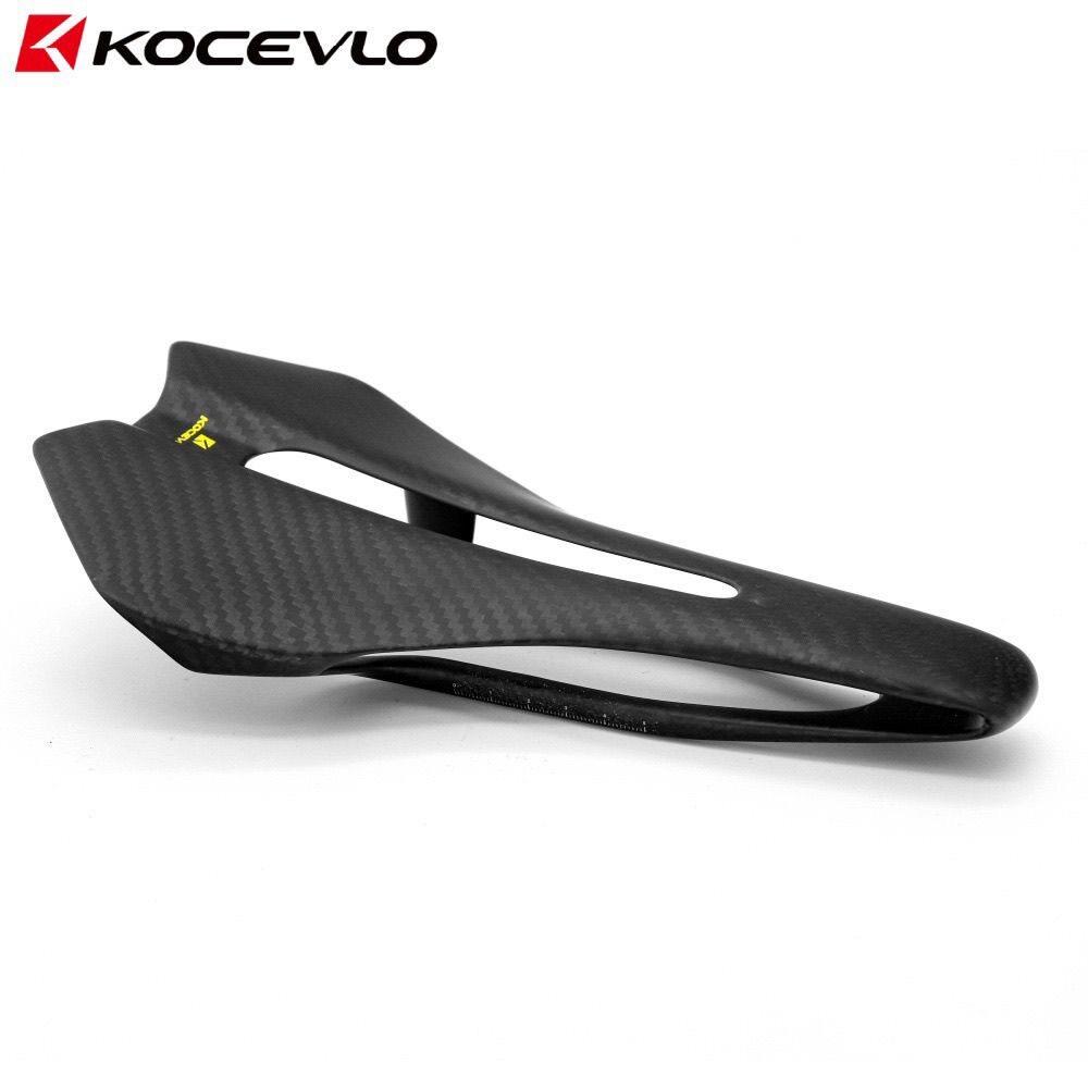Kocevlo自行车六代机一体成型碳纤维公路山地超轻坐垫中空透气