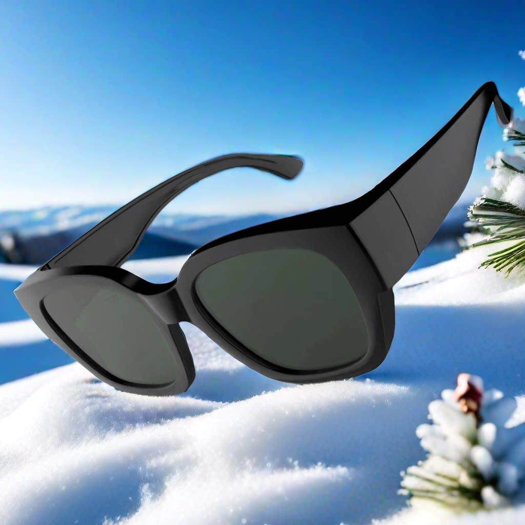 0.1秒智能感光变色偏光太阳眼镜男女款墨镜近视专用套镜防紫外线