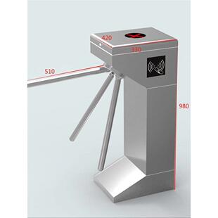 厂家摆闸人行通道闸不锈钢单向通行三辊闸翼闸摆闸实名制人脸识别