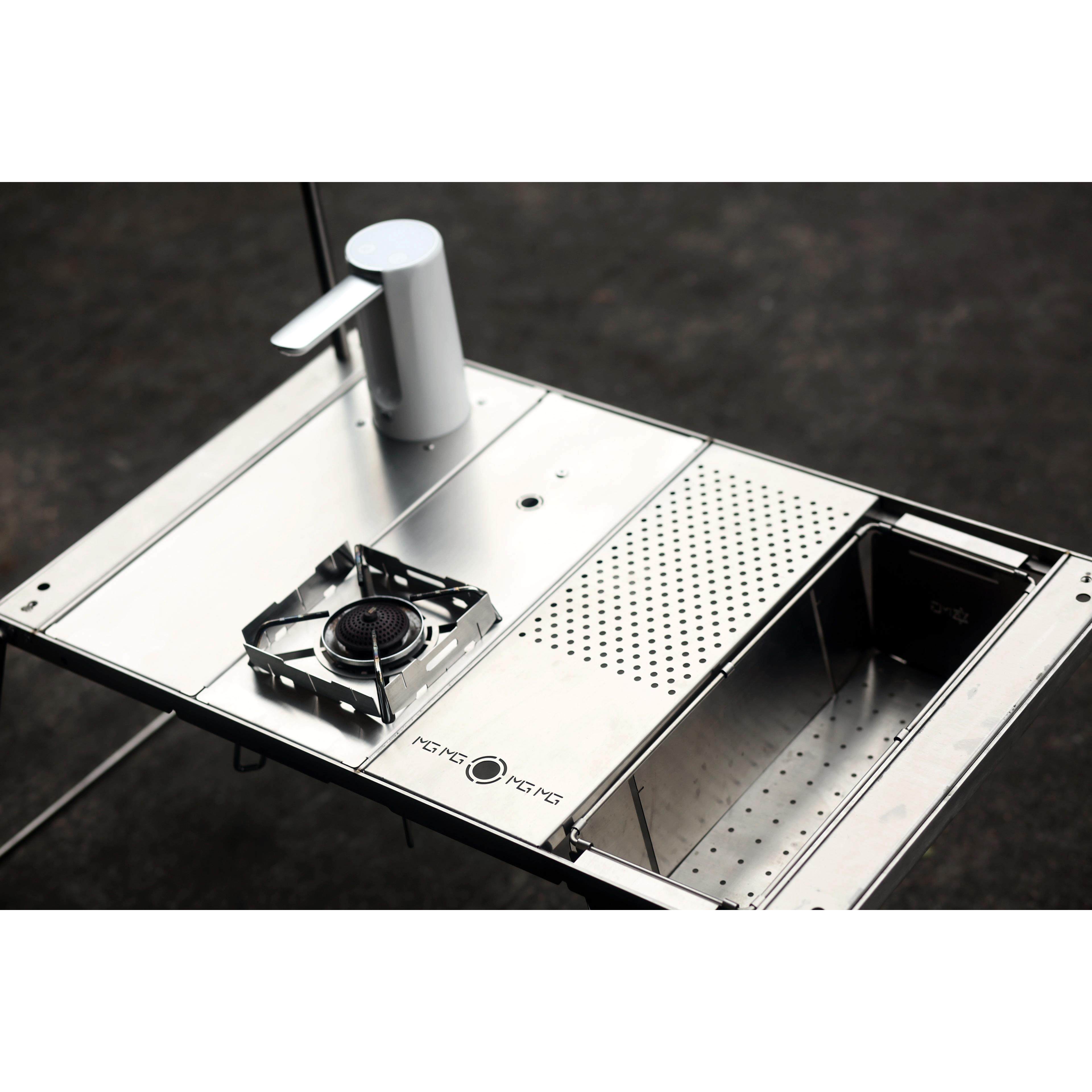 igt桌上水器户外茶盘抽水器露营IGT0.5单元亚克力智能触摸上水器
