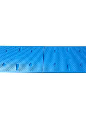 彩色减速带500*300*35灰色蓝色减速带耐候抗冻减速拱减速垄