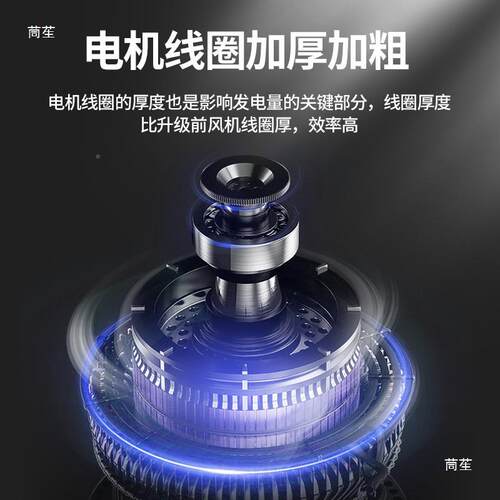 风力电机家2用1v24发v200瓦3叶220v永磁小型发车载风光互补风能电