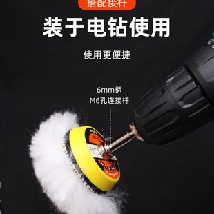 抛光自粘盘气动角磨机底盘圆形植绒砂纸吸盘干磨机打磨配件磨砂盘