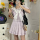 短袖 原创jk制服日系校供刺绣学院风夏季 水手服女 薰茶中 茶茶家