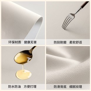 柜玄关垫 餐边柜桌垫轻奢高级防水皮革桌布防脏台面保护垫电视柜鞋