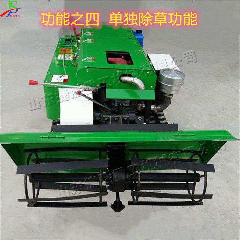 座驾式田间管理机 农用遥控式旋耕机 土壤开沟施肥回填一体机