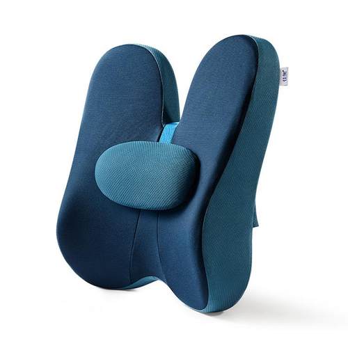 佳奥 蝶形护脊记忆棉靠垫腰靠抱枕靠枕靠背 办公室汽车腰垫护脊款