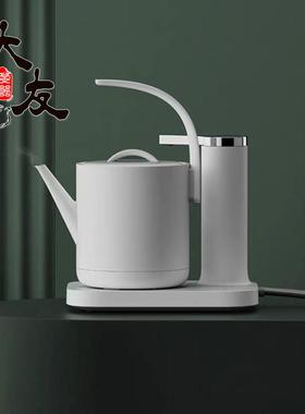 三界 D2-Q二合一自动上水抽水电热水壶304不锈钢烧水壶专用泡茶机